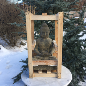socha Budhy - Buddhy - do zahrady i interiéru-balení